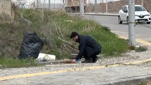 Havan topu mermisi olduğu değerlendirilen mühimmat bulundu