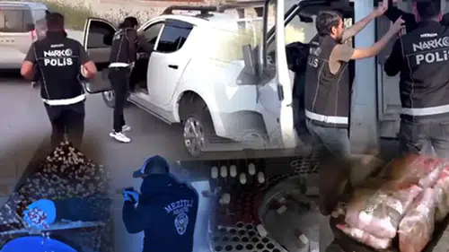 75 ilde uyuşturucu operasyonu! 638 kişi tutuklandı