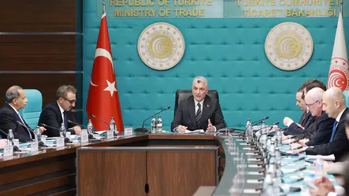 Ticaret Bakanı Ömer Bolat ABD Ticaret Odası heyetiyle görüştü