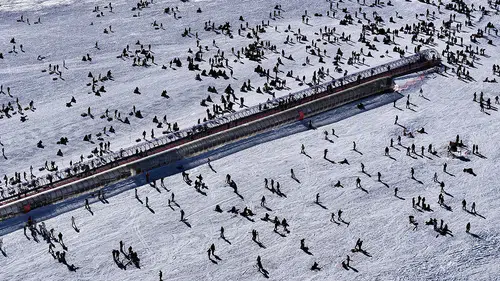 Erciyes'te sezon kapanmadan tüm zamanların ziyaretçi rekoruna ulaşıldı