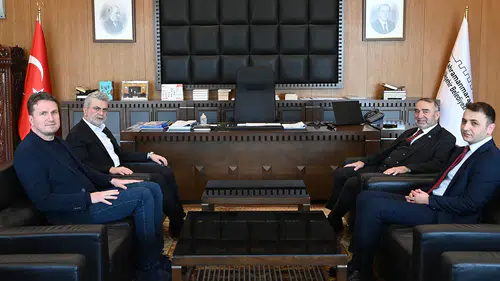 Başkan Görgel, Cumhurbaşkanı Başdanışmanı İsrafil Kışla’yı ağırladı