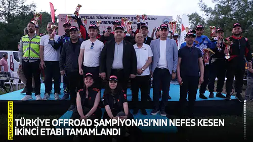 Türkiye Offroad Şampiyonası’nın nefes kesen ikinci etabı tamamlandı