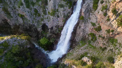 Baraj kapakları açıldı görsel şölen başladı