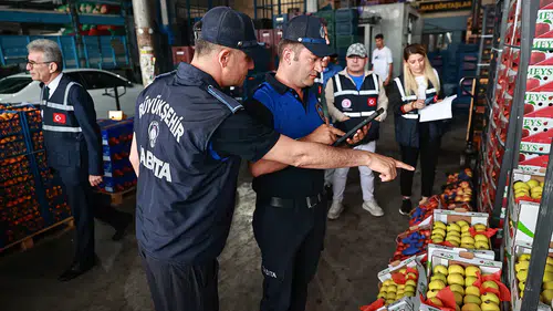 Kurban Bayramı öncesi sebze meyve halinde denetimler yoğunlaştı