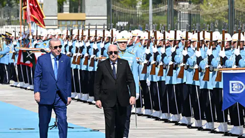 Cezayir Cumhurbaşkanı Tebbun, Türkiye’de