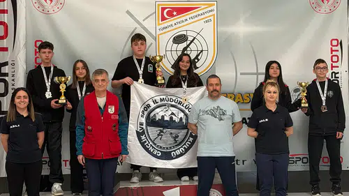 Kayserili atıcılık sporcularından Türkiye rekoru