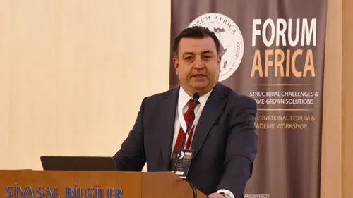 TİGEM Genel Müdürü Gezginç, Forum Africa’da konuşmacı olarak yer aldı