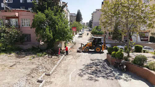 Kahramanmaraş’ta altyapısı tamamlanan cadde ve sokaklar yenileniyor