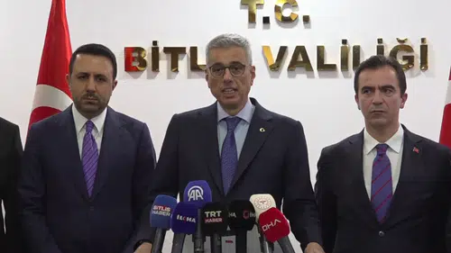 Sağlık Bakanı Kemal Memişoğlu, Bitlis’te