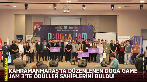 Kahramanmaraş’ta düzenlenen DOGA GAME JAM 3’te ödüller sahiplerini buldu!