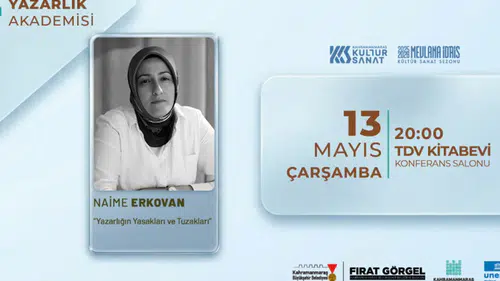 Yazar Naime Erkovan, yazarlığın bilinmeyenlerini anlatacak