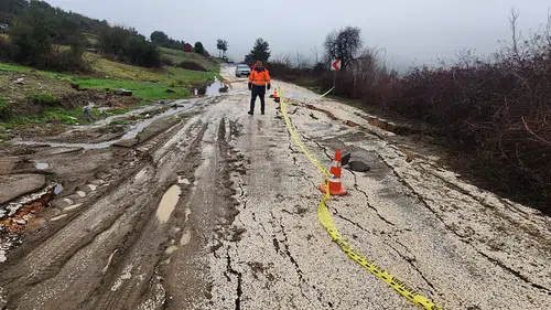 Kahramanmaraş’ın Andırın ilçesinde selin izleri siliniyor