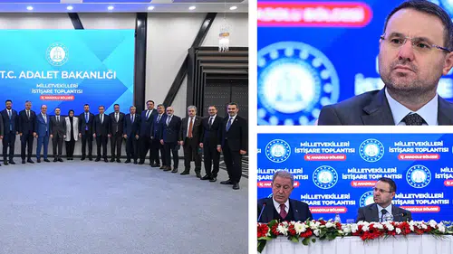 Bakan Gürlek, İç Anadolu Bölgesi milletvekilleri ile bir araya geldi