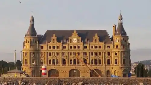Haydarpaşa'nın üç cephesinde çalışmalar sona erdi