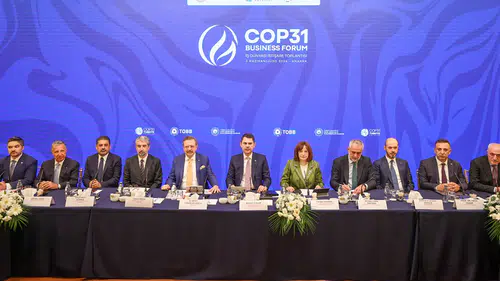 Bakan Kurum TOBB’da COP31 İş Dünyası Forumu’na katıldı