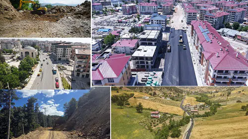 Kahramanmaraş’ta ilçe ilçe yol, asfalt ve köprü yatırımları sürüyor