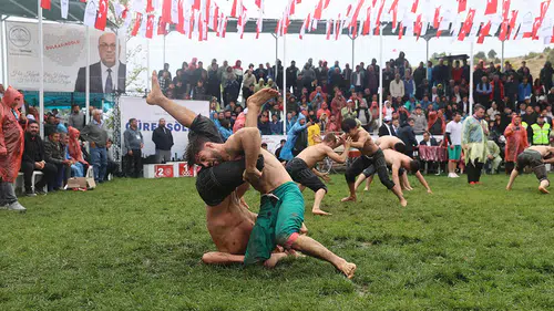 23. Geleneksel Dereköy Karakucak ve Şalvar Güreş Festivali için geri sayım başladı
