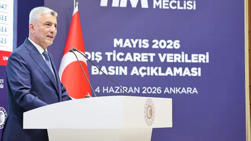 Ticaret Bakanı Bolat, mayıs ayı dış ticaret verilerini açıkladı