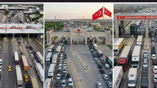 Avrupa’ya açılan kapılarda tarihi yoğunluk