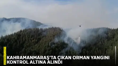 Kahramanmaraş'ta çıkan orman yangını kontrol altına alındı