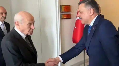 Bakanlar Gürlek ve Çiftçi, MHP Genel Başkanı Bahçeli'yi ziyaret etti