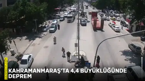 Kahramanmaraş'ta 4,4 büyüklüğünde deprem