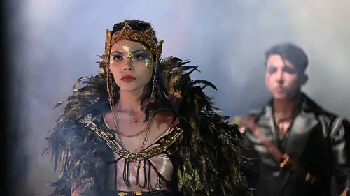 Dülük Antik Kenti, moda tasarım öğrencilerinin defilesine ev sahipliği yaptı