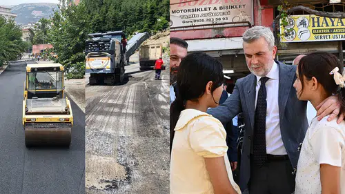 Dulkadiroğlu ve Andırın’da yol yenileme çalışmaları hızlandı
