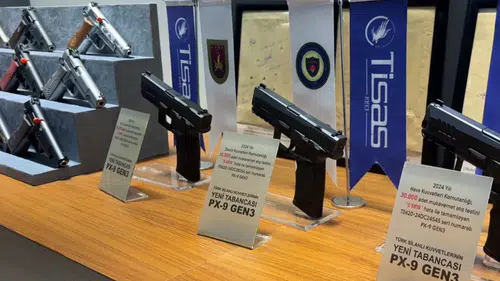 Trabzon'da üretilen tabanca ve tüfekler 76 ülkeye ihraç edildi