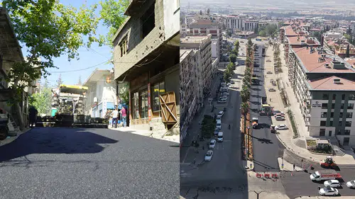 Kahramanmaraş’ta asfalt seferberliği aralıksız sürüyor