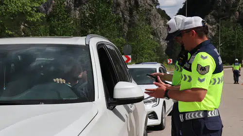 2 bin 763 kontrol ve arama noktası uygulaması sona erdi