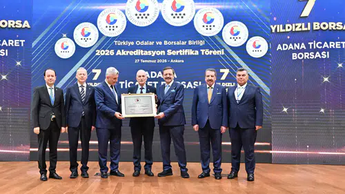 Adana Ticaret Borsası, 7 yıldızlı ticaret borsası oldu