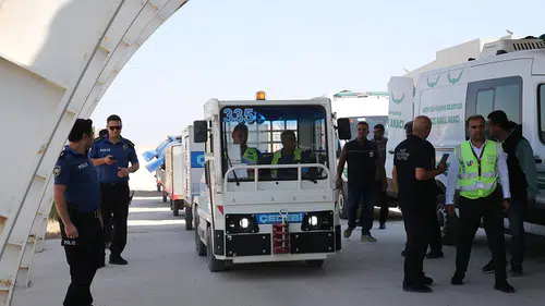 Suudi Arabistan'da yangında ölen 4 Türk vatandaşının cenazeleri Hatay'a getirildi