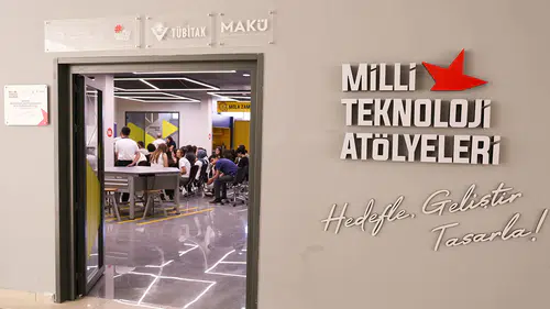 MAKÜ'de TÜBİTAK destekli "Milli Teknoloji Atölyesi Yaz Okulu" başladı