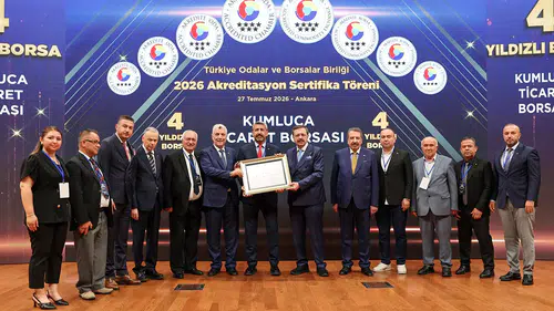 KUTBO, TOBB Akreditasyon Sertifikası'nı yeniden almaya hak kazandı