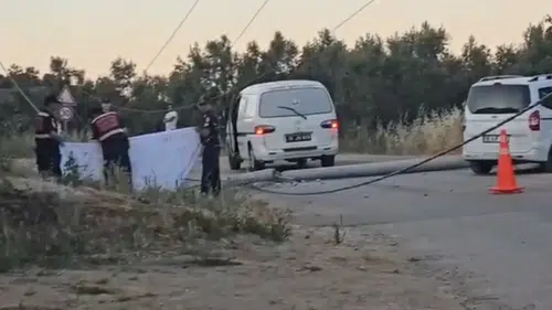 Kazaya yardım için giden kişi canından oldu
