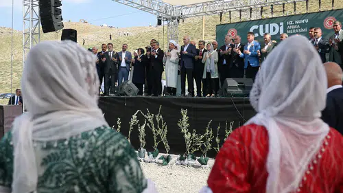 TBMM Başkanı Kurtulmuş, Cudi Dağı’nda