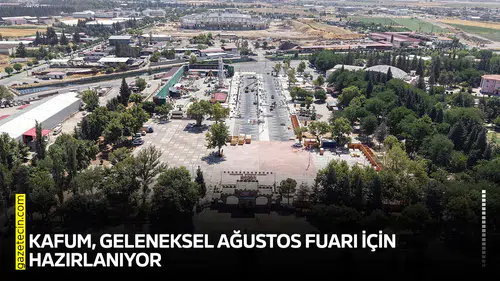 KAFUM, Geleneksel Ağustos Fuarı için hazırlanıyor