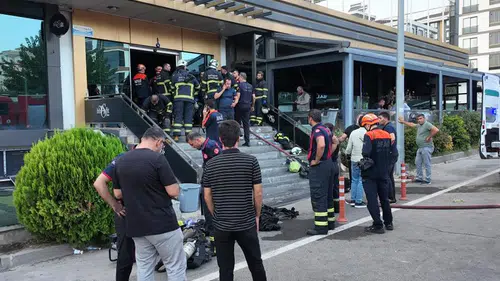 Batman'da spor salonunda çıkan yangında 2 kişi öldü, 10 kişi yaralandı