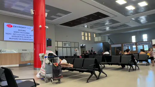 Mersin-Girne arasında denizden yolcu taşımacılığı yapılan seferler iptal edildi