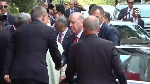 Cumhurbaşkanı Erdoğan, Kırgızistan'da