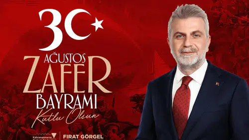 Başkan Fırat Görgel; “Zafer Bayramı’mız kutlu olsun”