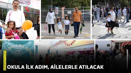 Okula ilk adım, ailelerle atılacak
