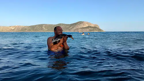Moli, Akdeniz’in göz alıcı sularında unutulmaz bir tatil geçiriyor