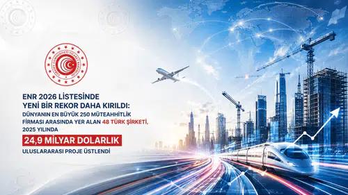 Türk müteahhitler dünya liginde rekor kırdı!