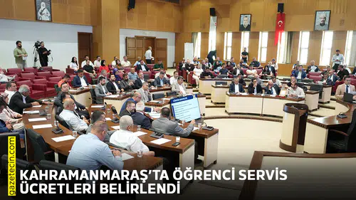 Kahramanmaraş’ta öğrenci servis ücretleri belirlendi