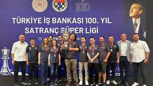 Türkiye Satranç Süper Ligi'nde şampiyonu belli oldu