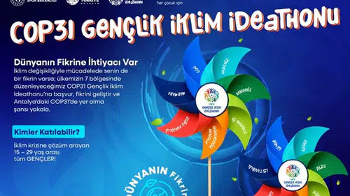 COP31 Gençlik İklim İdeathonu başvuruları başladı