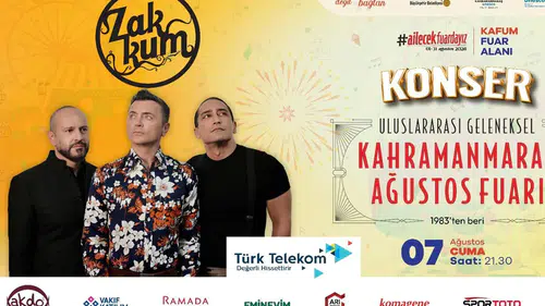 Geleneksel Ağustos Fuarı'nda Sahne Zakkum'un