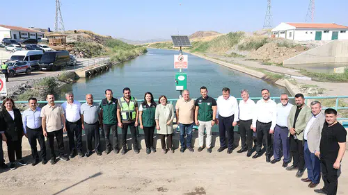 Kılavuzlu Barajı Sulama Projesi'nin yüzde 84'ü tamamlandı
